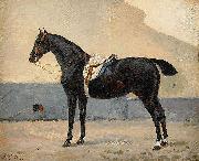 John Arsenius Portrait of a Horse France oil painting artist